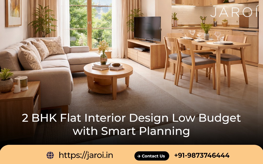 2 BHK Flat Interior Design services in Delhi NCR