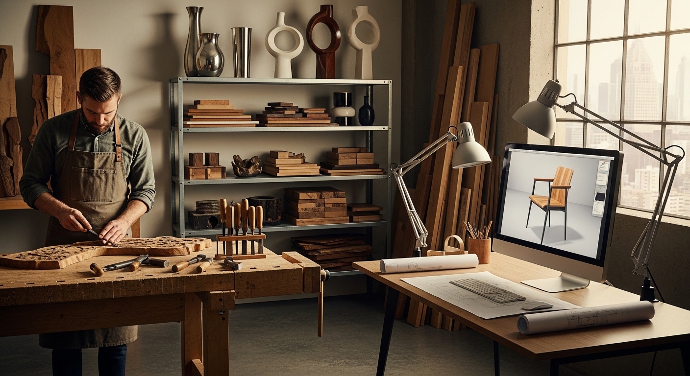 A Blend of Craftsmanship and Contemporary Design