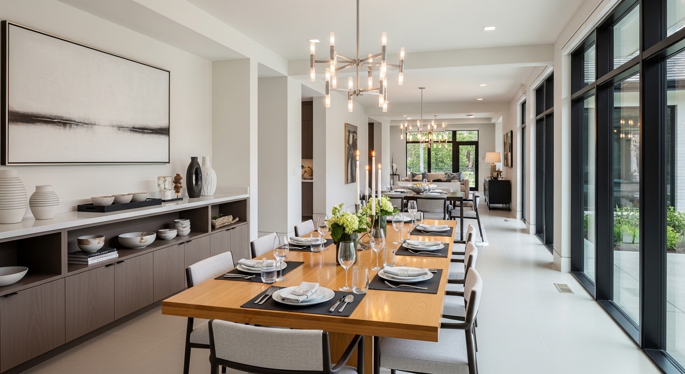 A Complete Approach to Modern Dining Spaces