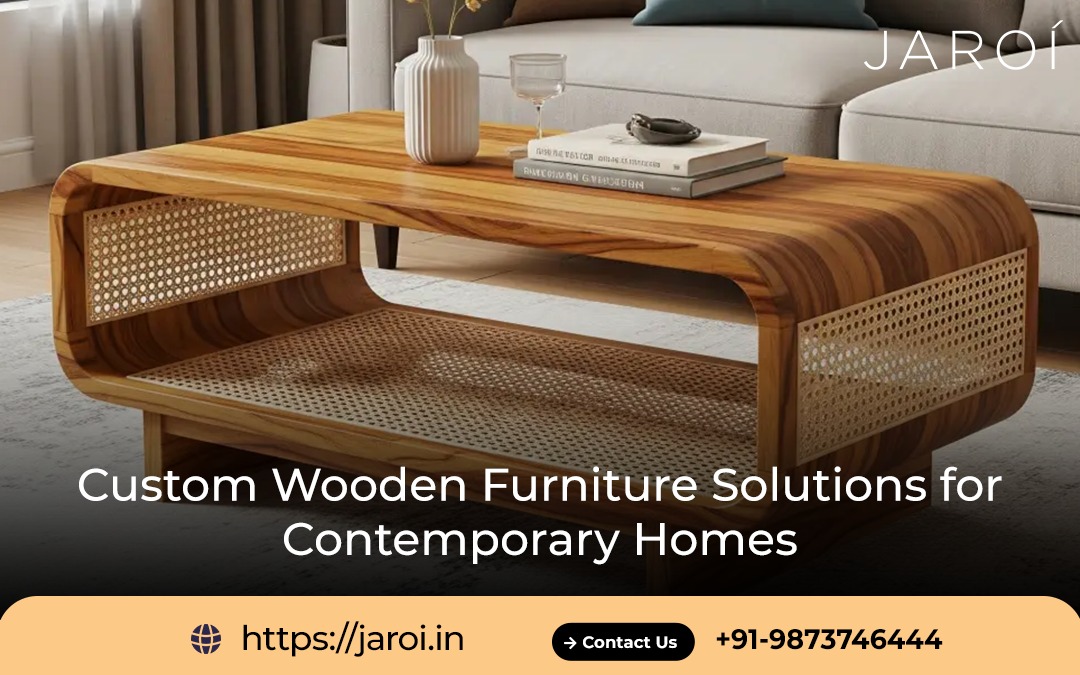 Custom Wooden Furniture Solutions for Contemporary Homes