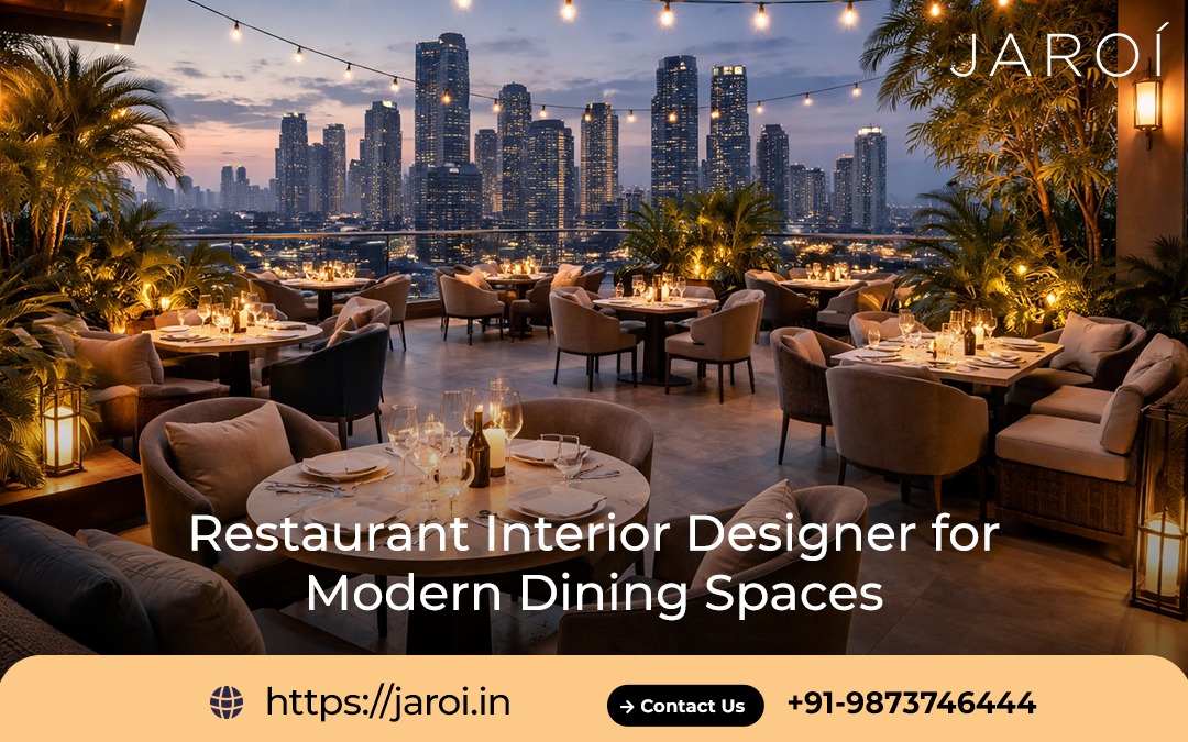 Restaurant Interior Designer for Modern Dining Spaces