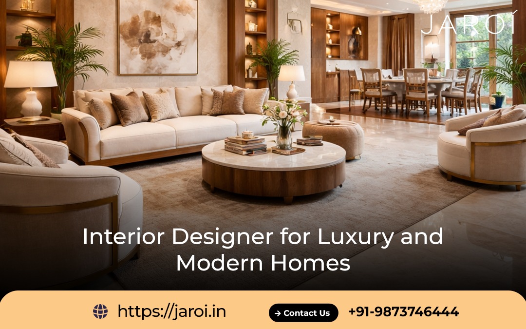 Interior Designer for Luxury Homes.