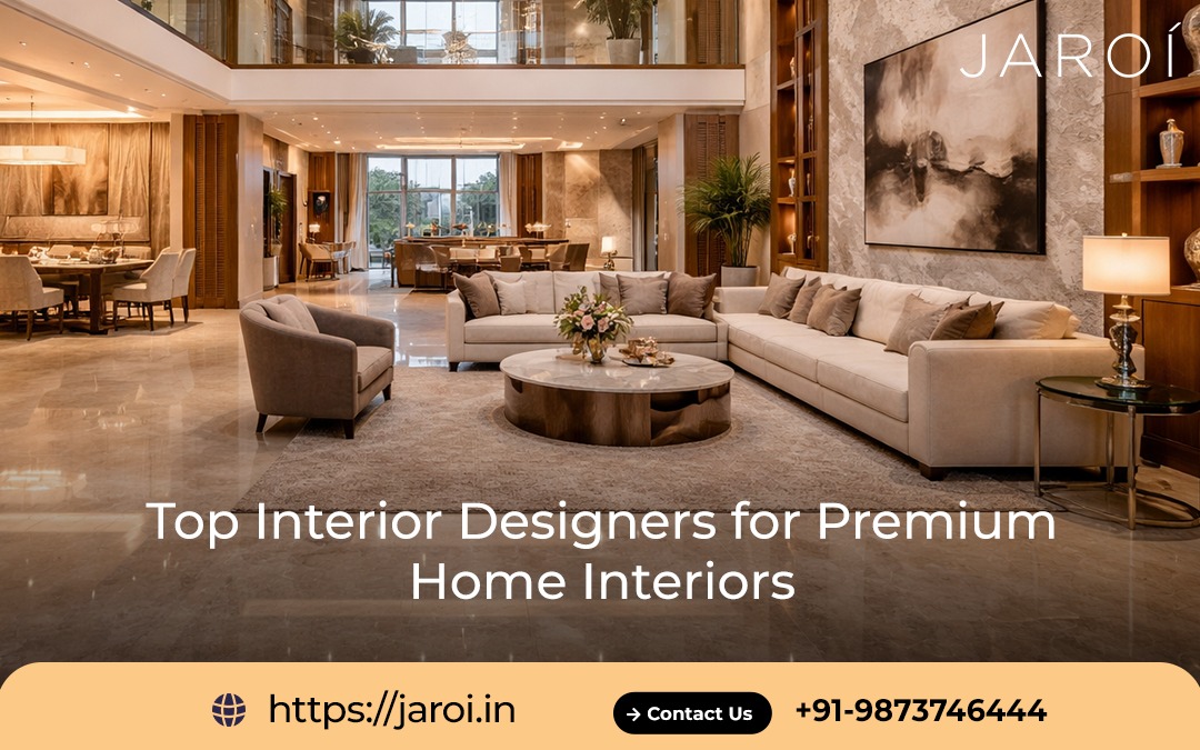 Top Interior Designers for Premium Home Interiors