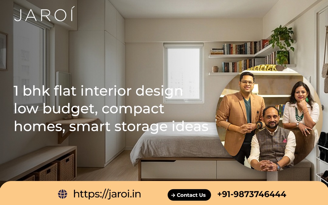 1 bhk flat interior design low budget, compact homes, smart storage ideas
